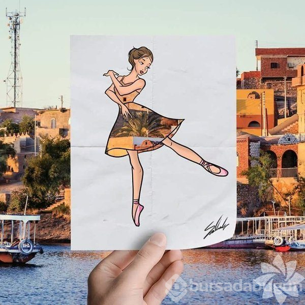 Moda sanatta saklı!
