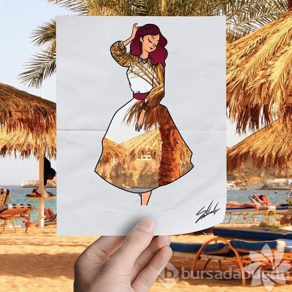 Moda sanatta saklı!
