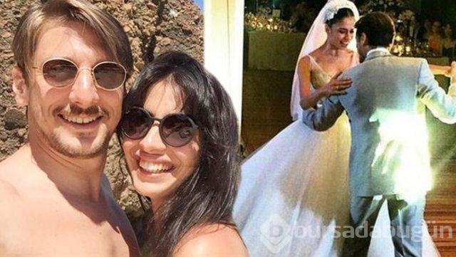 Beyza Şekerci ve Engin Hepileri bebeklerini kucağına aldı
