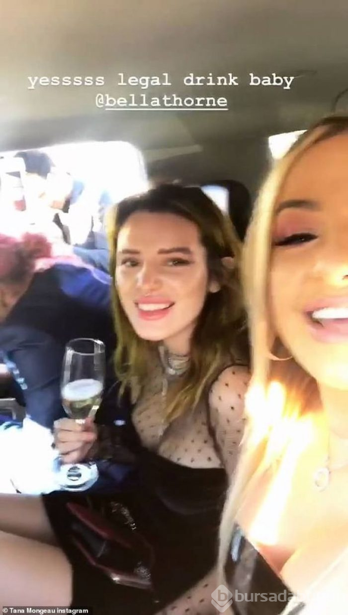 Bella Thorne artık 21 yaşında!
