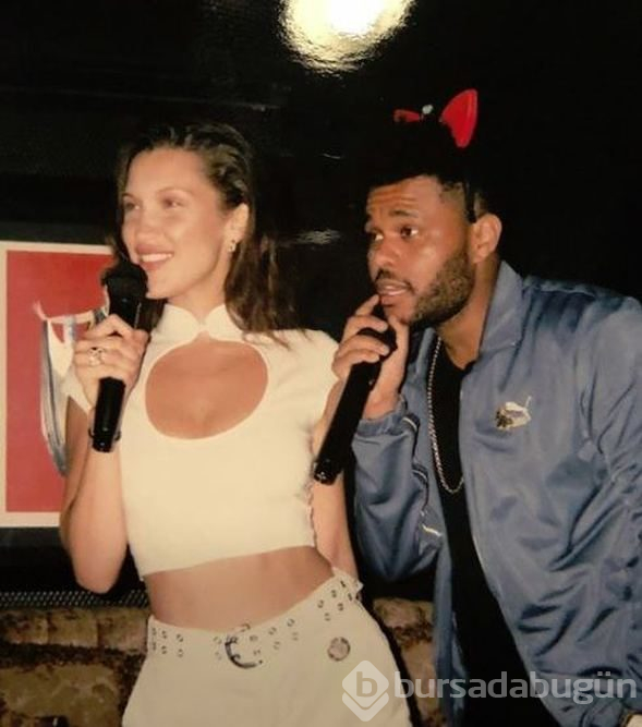 The Weeknd'den Bella Hadid'e doğum günü kutlaması
