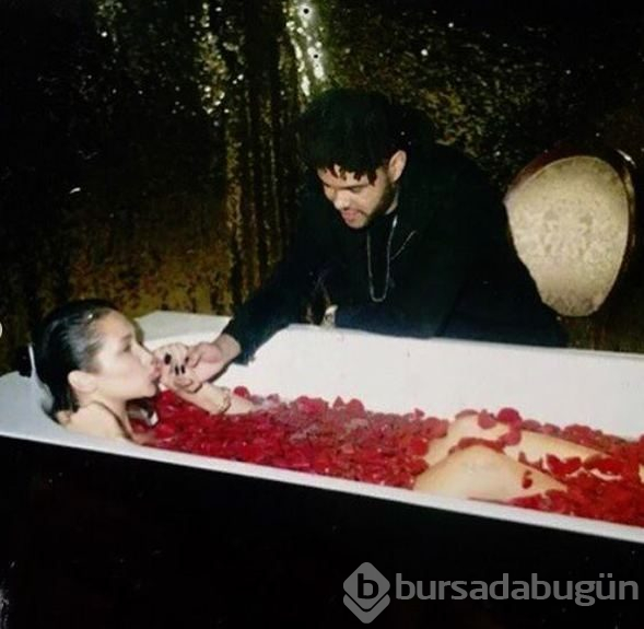 The Weeknd'den Bella Hadid'e doğum günü kutlaması

