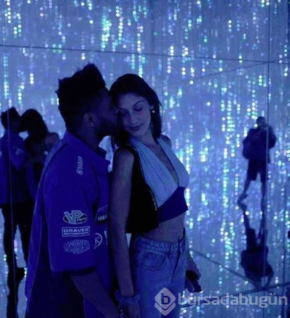 The Weeknd'den Bella Hadid'e doğum günü kutlaması
