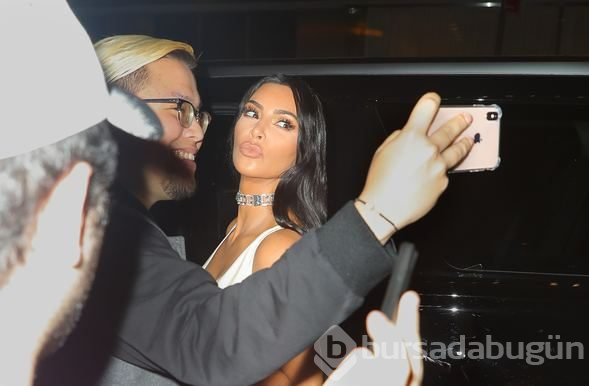 Kim Kardashian partinin yıldızı oldu!
