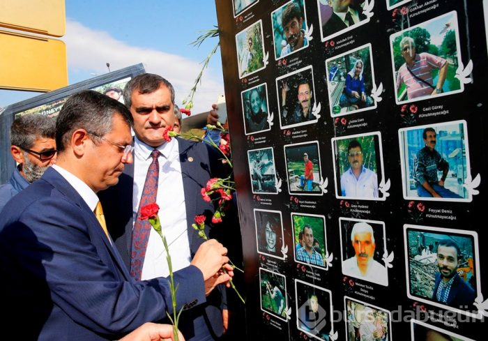 Ankara Tren Garı kurbanları için anma töreni