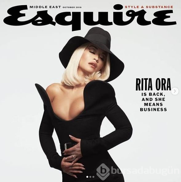 Rita Ora'dan çıplak paylaşım! Instagram yıkıldı!
