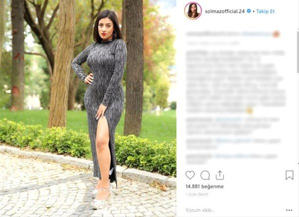 Solmaz`ın yeni hali şaşırttı
