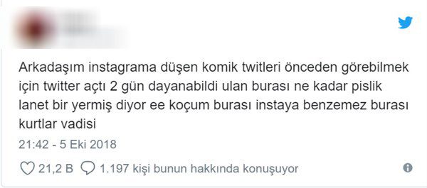 Efsane haline gelmiş komik tweetler
