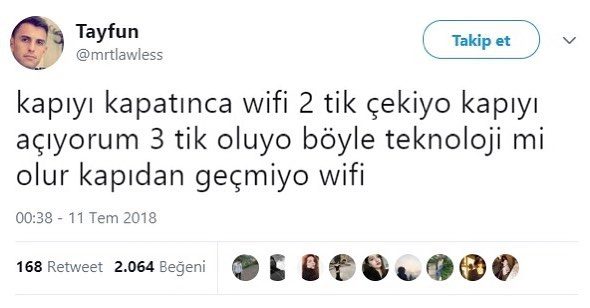 Efsane haline gelmiş komik tweetler
