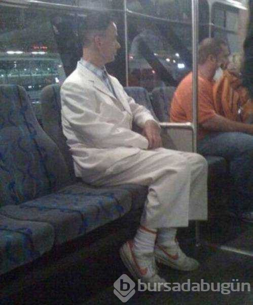 Dünyanın en ilginç metro yolcuları
