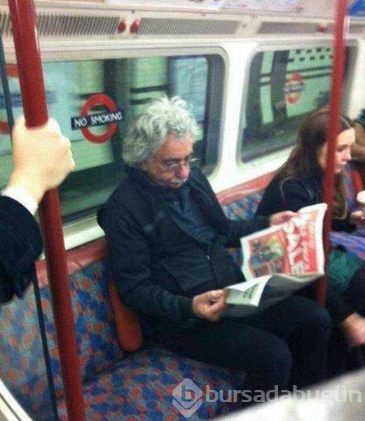 Dünyanın en ilginç metro yolcuları

