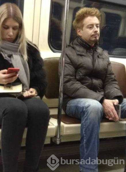 Dünyanın en ilginç metro yolcuları
