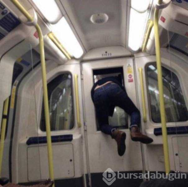 Dünyanın en ilginç metro yolcuları

