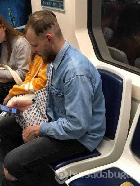 Dünyanın en ilginç metro yolcuları
