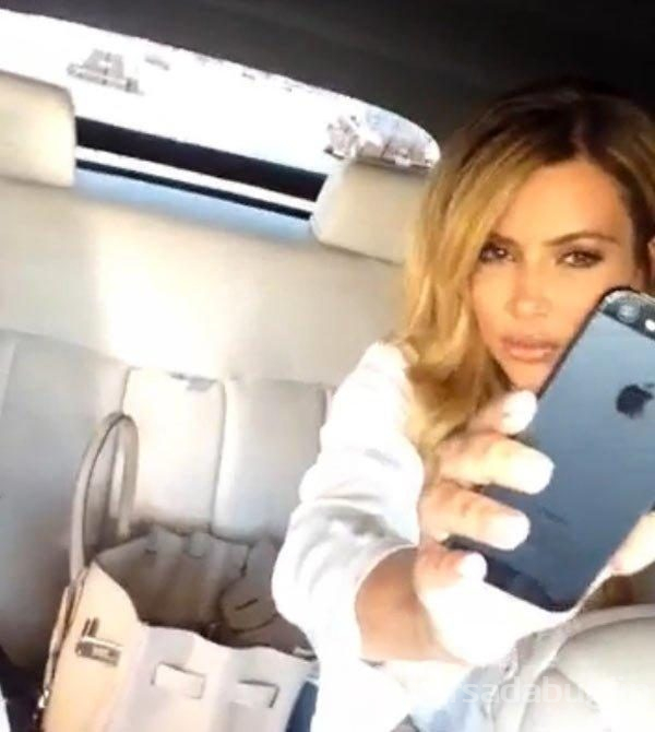 Kardashian yine rahat durmadı