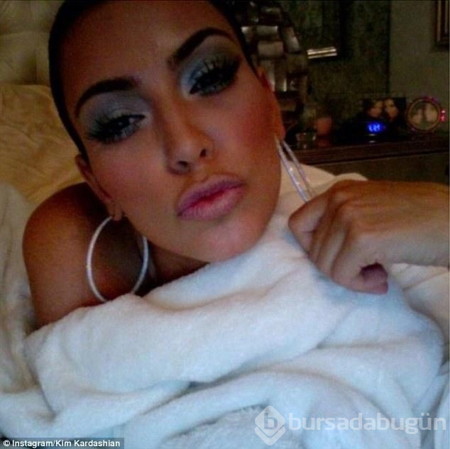 Kardashian yine rahat durmadı
