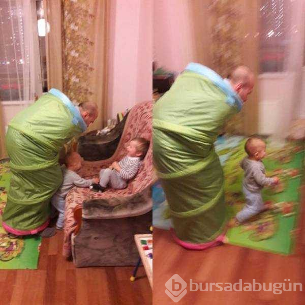 Babaların bulduğu ilginç çözümler
