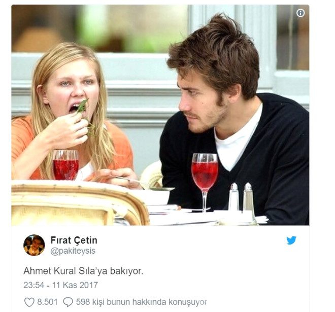 Ahmet Kural ve Sıla'nın bakışmalarıyla ilgili atılmış en komik  tweetler