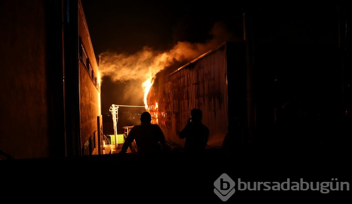 Bursa sanayisinde dev yangın!