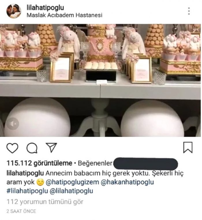Hakan ve Gizem Hatipoğlu çiftinin 1 günlük bebeklerine ınstagram hesabı tartışma konusu oldu
