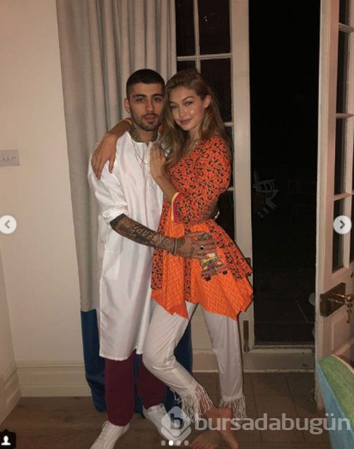 Gigi Hadid'den romantik Zayn Malik paylaşımı
