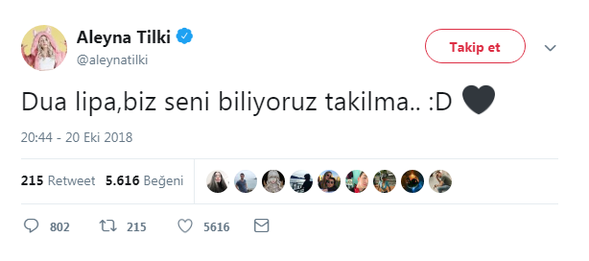 Dua Lipa'nın yeni şarkısı Aleyna Tilki'den mi çalıntı?
