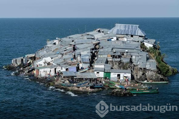 İşte dünyanın en kalabalık adası: Migingo Adası
