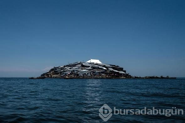 İşte dünyanın en kalabalık adası: Migingo Adası
