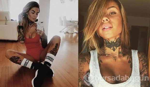 Sergio Agüero'nun yanındaki dövmeli güzel Zoe Cristofoli

