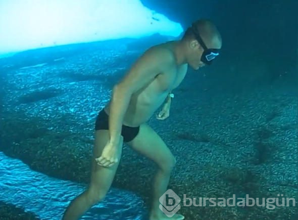 Dalgıç okyanusa daldı, çektiği video dünyayı salladı!
