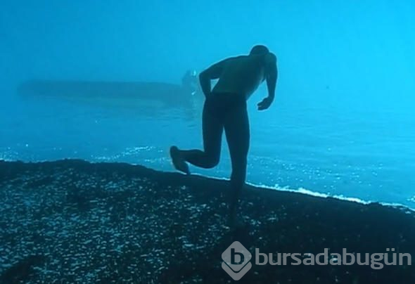 Dalgıç okyanusa daldı, çektiği video dünyayı salladı!
