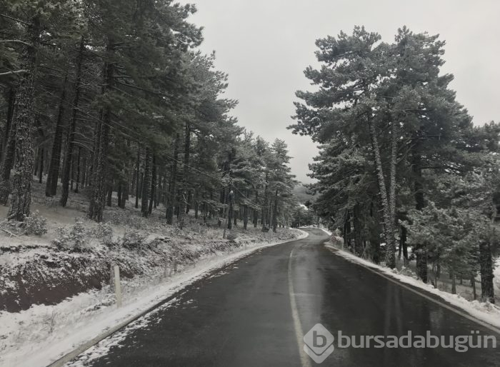 Bursa beyaza büründü...