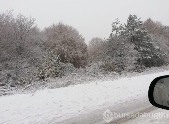 Bursa beyaza büründü...