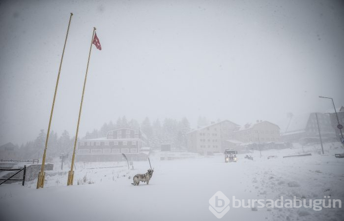 Bursa beyaza büründü...