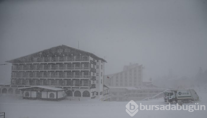 Bursa beyaza büründü...