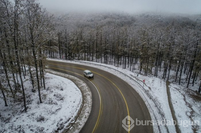 Bursa beyaza büründü...