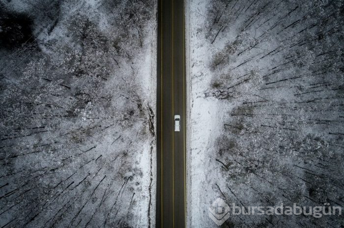 Bursa beyaza büründü...