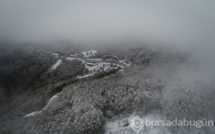 Bursa beyaza büründü...