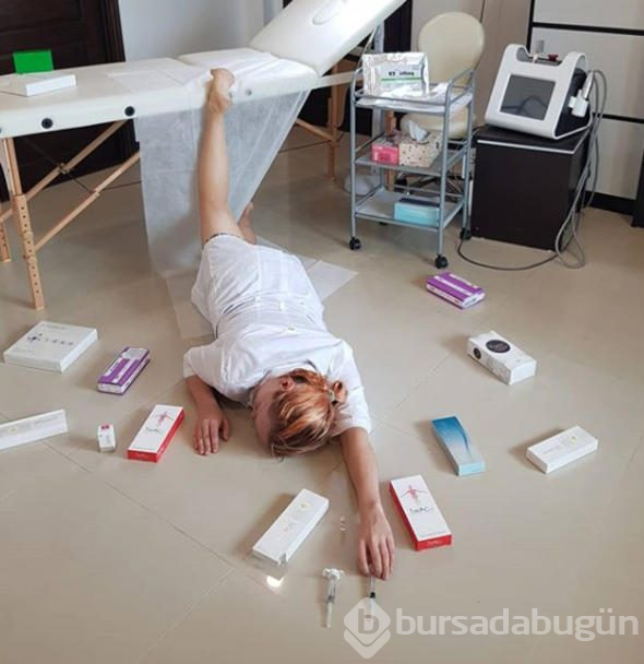 Rusya'dan gelip Antalya'da yerlere serildiler
