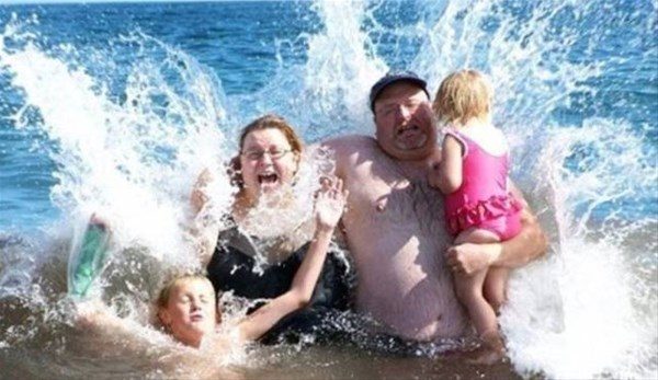 Rezil eden tatil fotoğrafları
