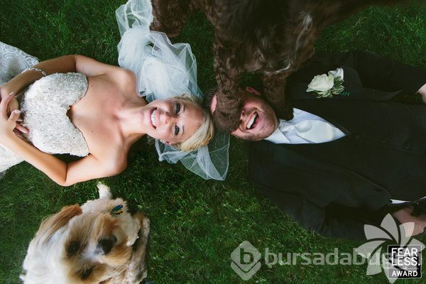 Olağandışı düğün fotoğrafları
