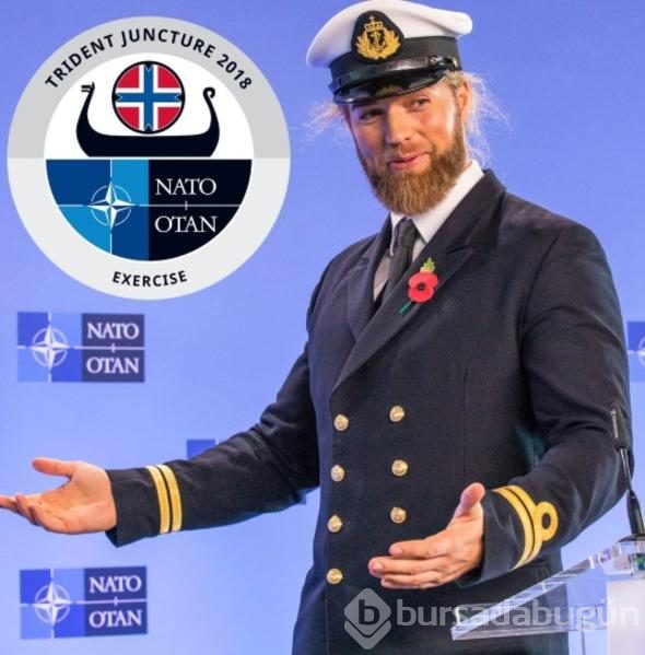 Norveç subayı Lasse Matberg NATO'nun yüzü oldu
