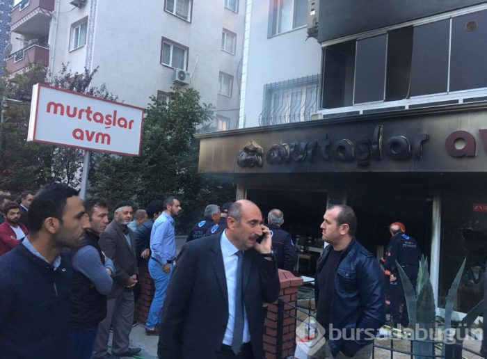 Bursa'da yangın paniği!	