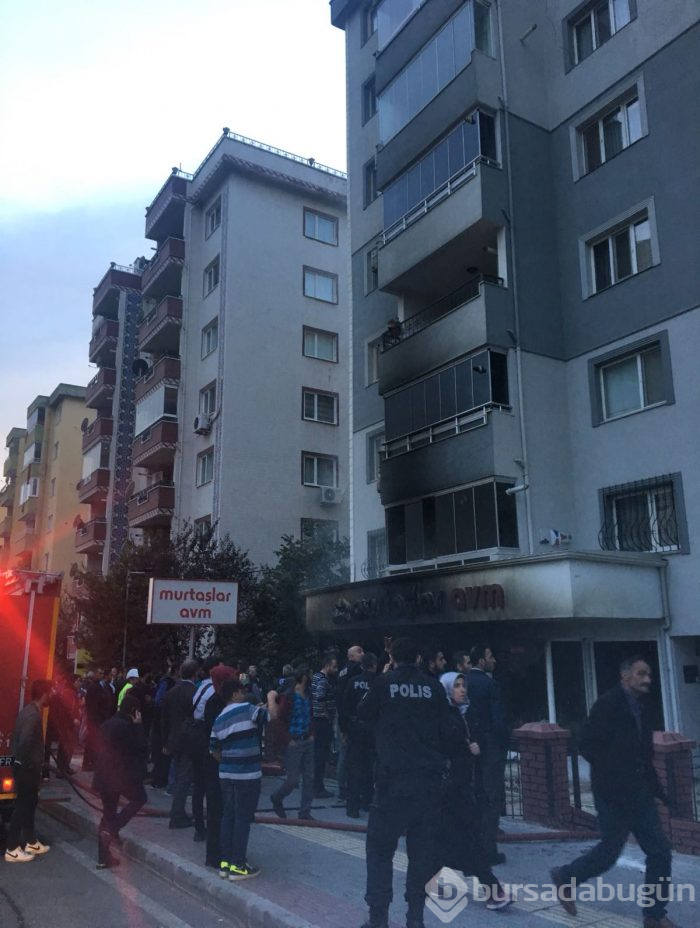 Bursa'da yangın paniği!	