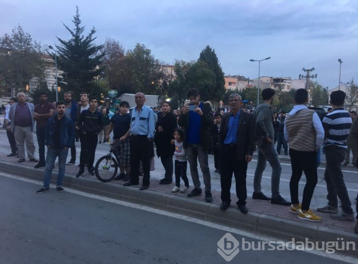 Bursa'da yangın paniği!	