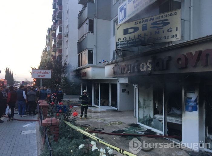Bursa'da yangın paniği!	