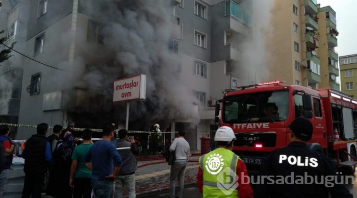 Bursa'da yangın paniği!	