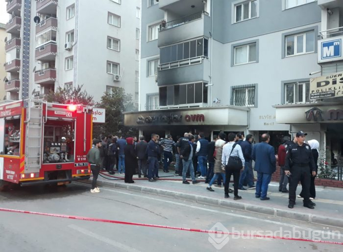 Bursa'da yangın paniği!	