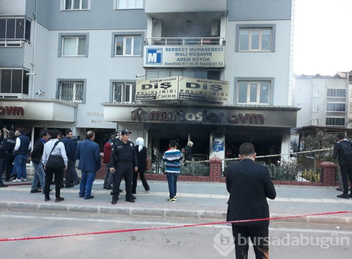 Bursa'da yangın paniği!	