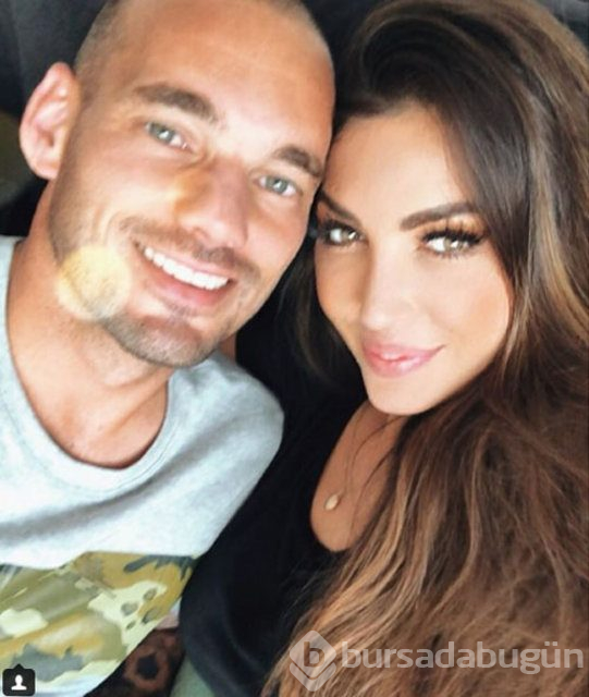 Yolanthe Cabau'nun oğlu Xess Xava Sneijder ile eğlenceli anları
